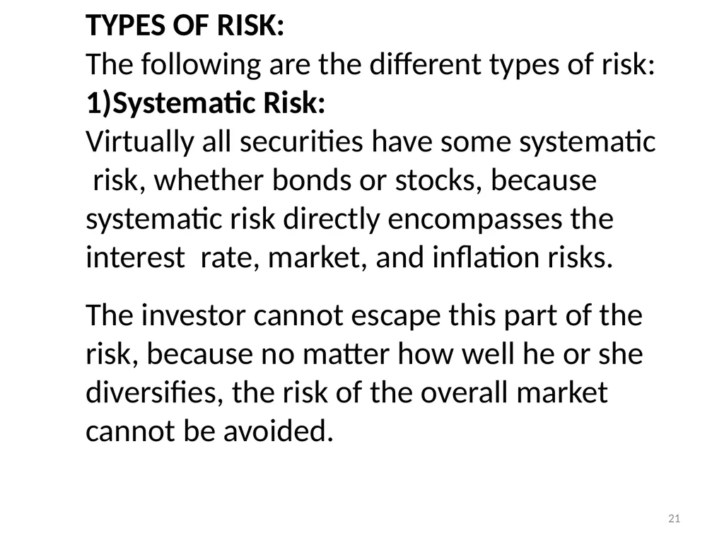 Unit – I: Investments Investment is the current - slide 21 of 35