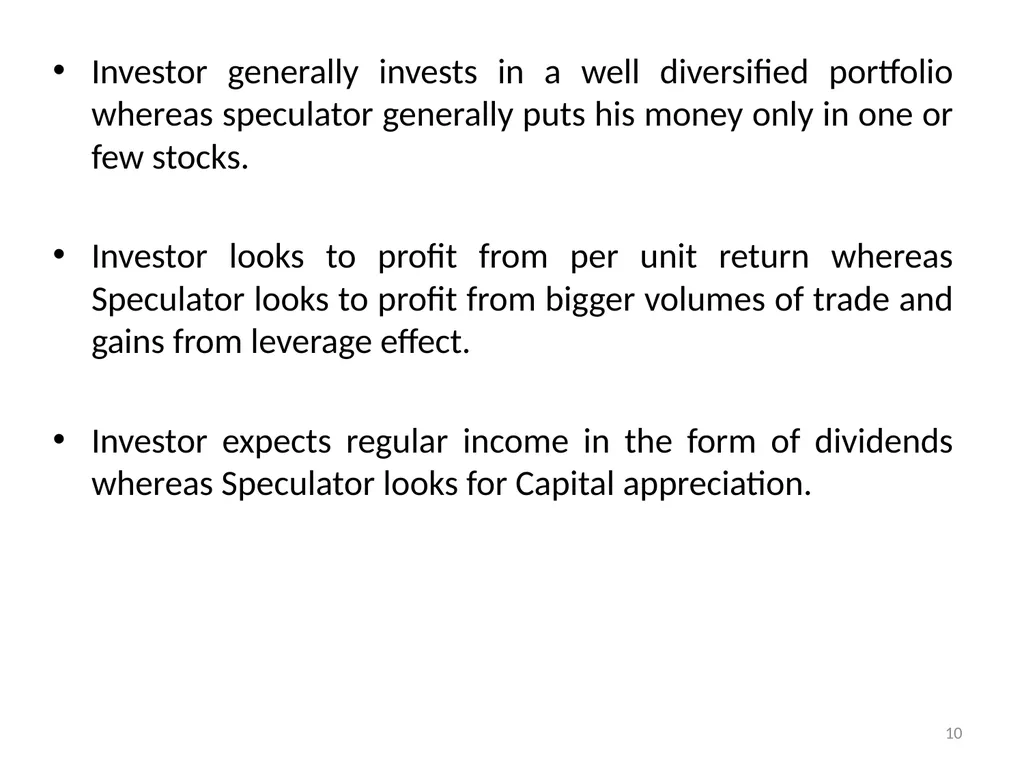 Unit – I: Investments Investment is the current - slide 10 of 35