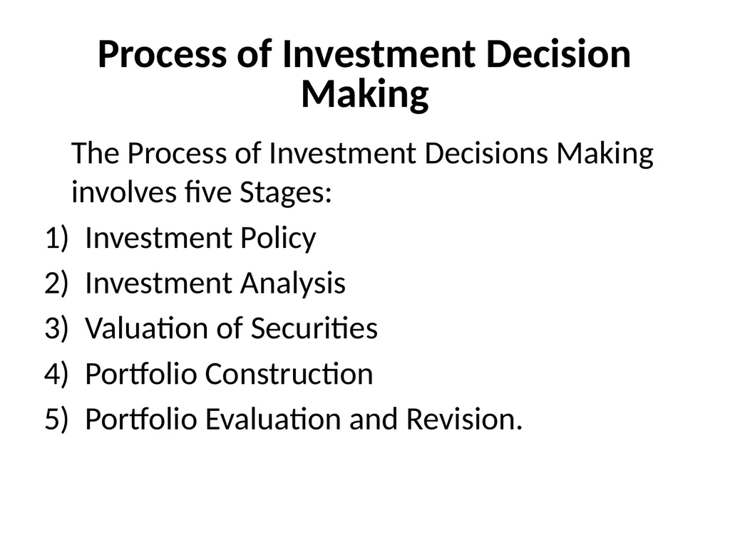 Unit – I: Investments Investment is the current - slide 7 of 35