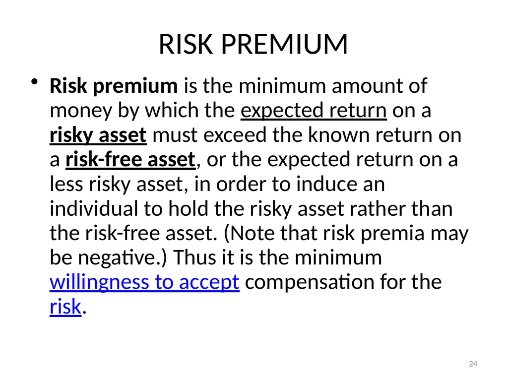 Unit – I: Investments Investment is the current - slide 24 of 35