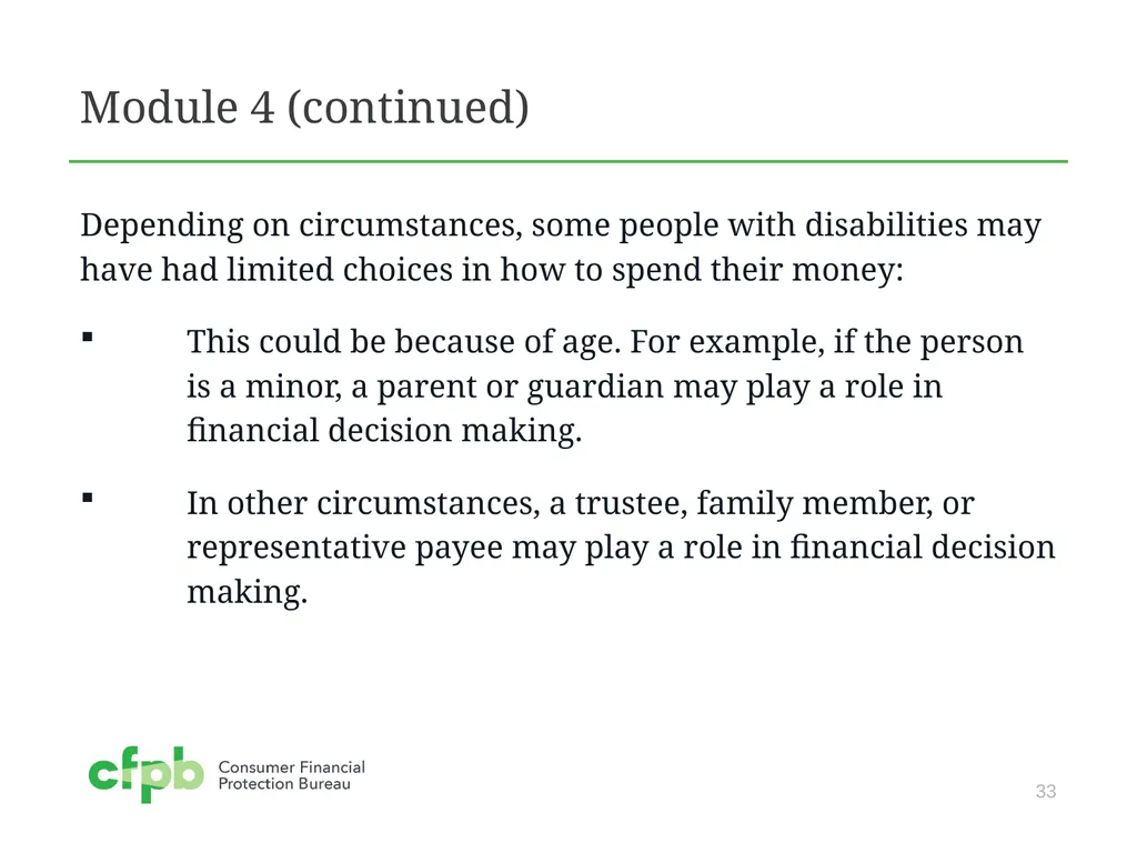 Focus on People with Disabilities A companion - slide 33 of 69