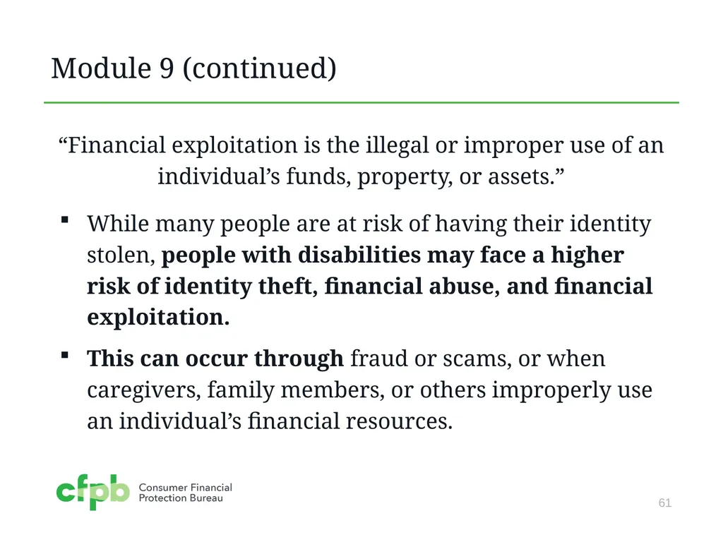 Focus on People with Disabilities A companion - slide 61 of 69
