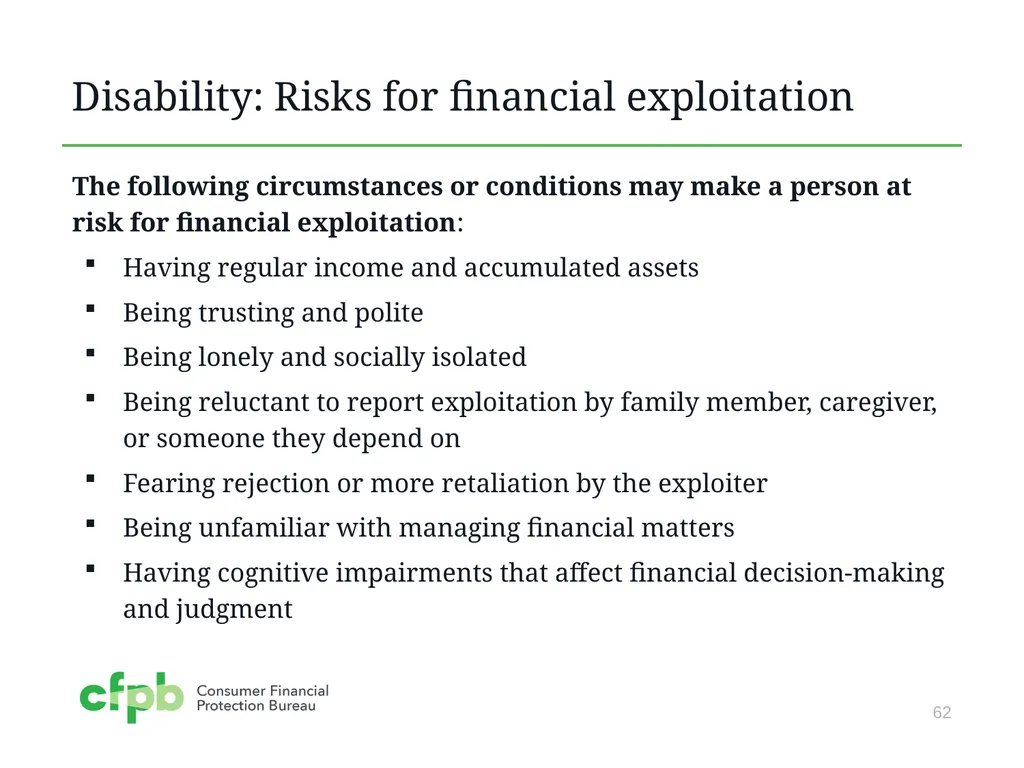 Focus on People with Disabilities A companion - slide 62 of 69