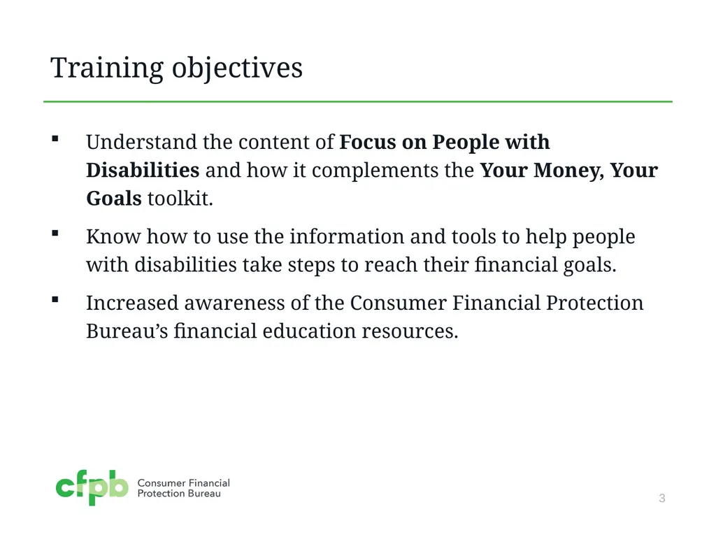 Focus on People with Disabilities A companion - slide 3 of 69