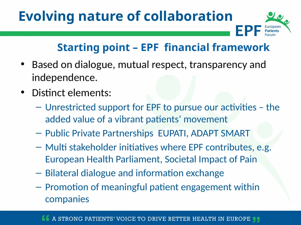 Brussels 15 September 2016 EPF ANNUAL INDUSTRY - slide 2 of 9