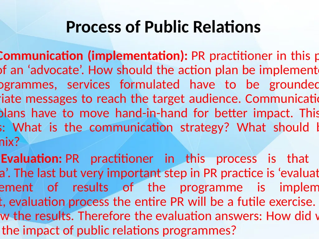 Public Relations Management Dr.T.SIVAKAMI - slide 18 of 21
