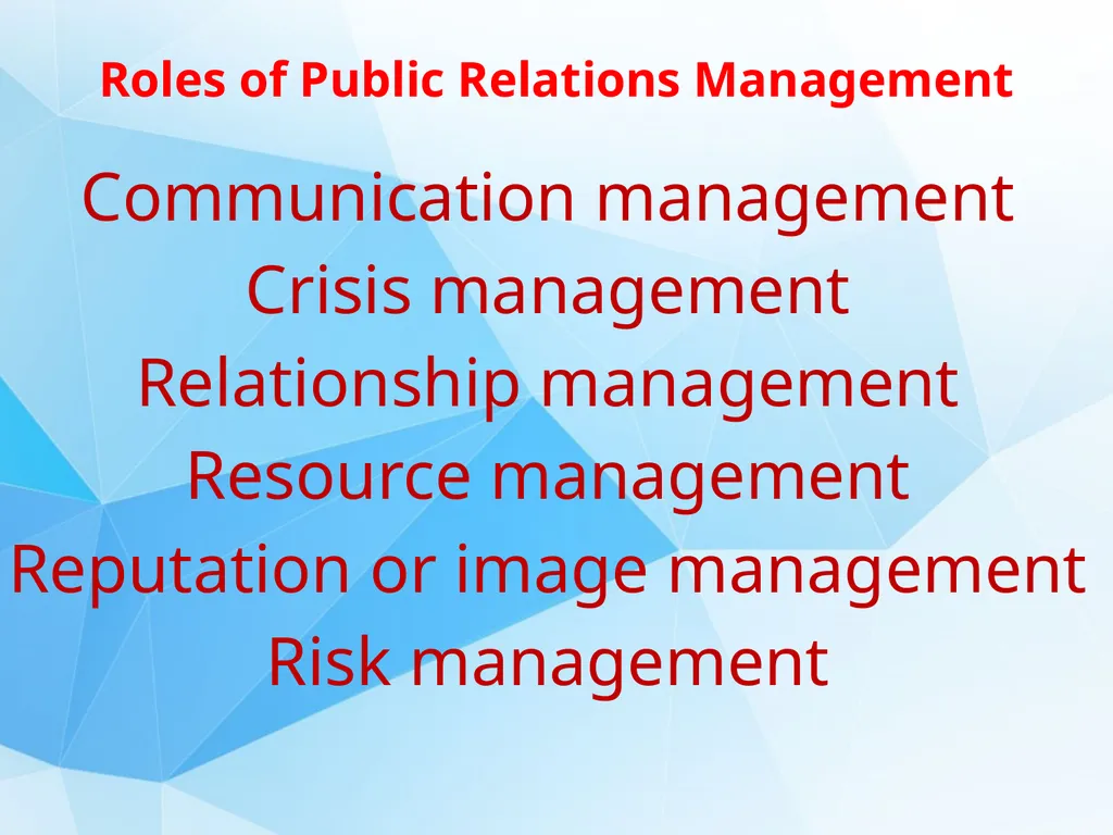 Public Relations Management Dr.T.SIVAKAMI - slide 11 of 21