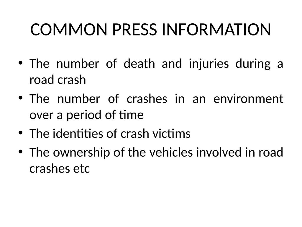 PUBLIC MEDIA RELATIONS IN FRSC INTRODUCTION Given - slide 20 of 23
