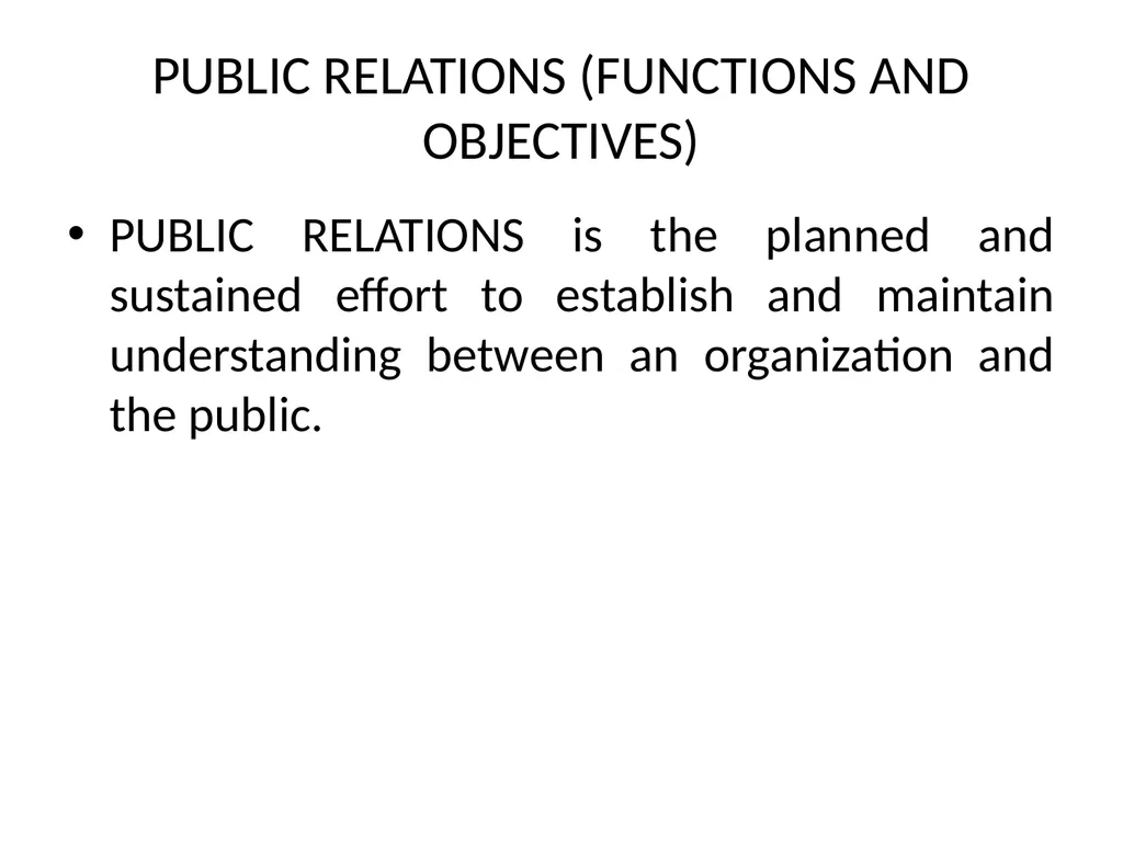 PUBLIC MEDIA RELATIONS IN FRSC INTRODUCTION Given - slide 5 of 23