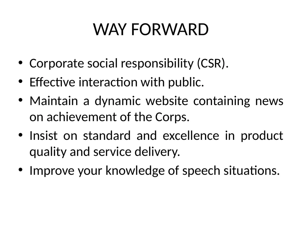 PUBLIC MEDIA RELATIONS IN FRSC INTRODUCTION Given - slide 11 of 23
