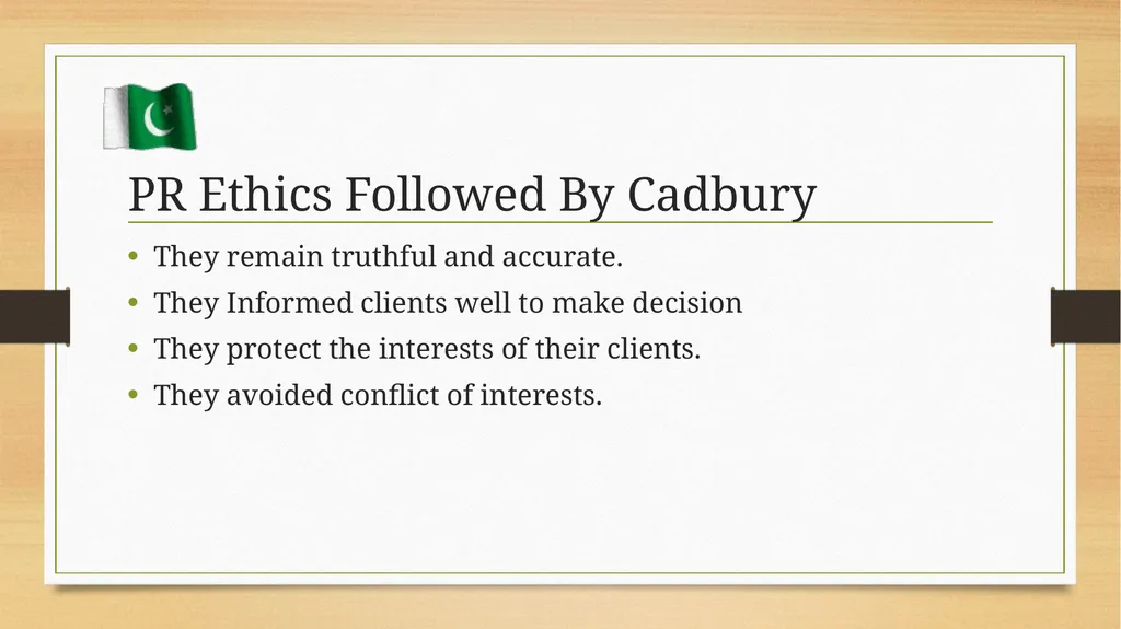 Ethics in Public Relations Definition According to - slide 11 of 17