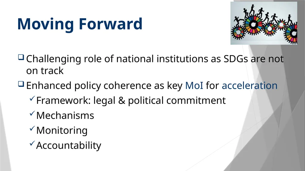VOLUNTARY NATIONAL REVIEWS AND INSTITUTIONAL - slide 18 of 20