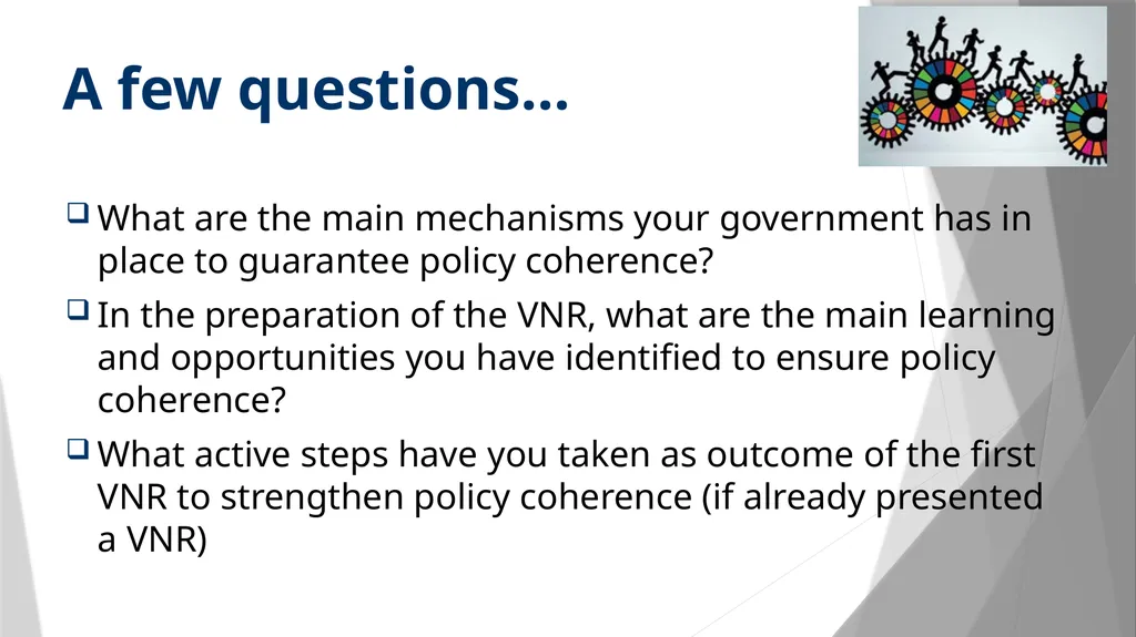 VOLUNTARY NATIONAL REVIEWS AND INSTITUTIONAL - slide 19 of 20