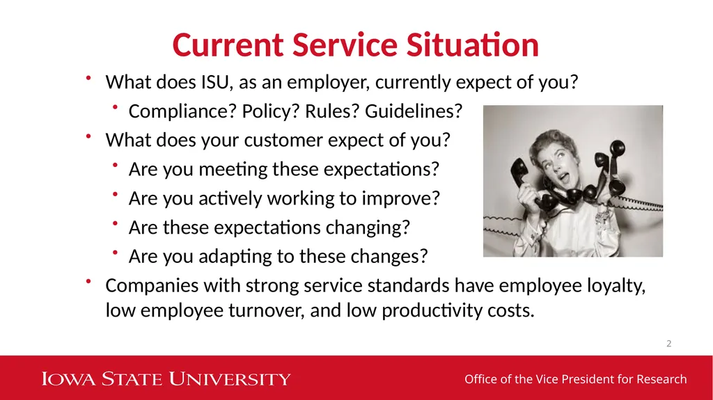 Customer Service Agenda: Understanding Your - slide 2 of 16