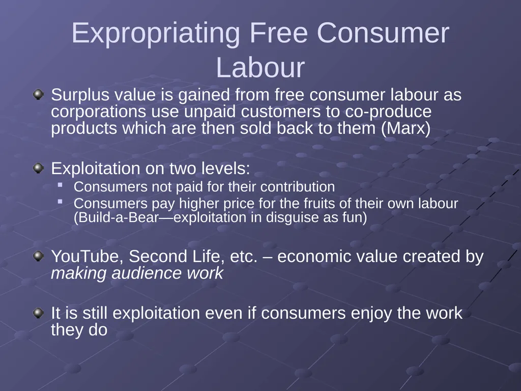 “Putting Consumers to Work: ‘Co-creation’ and New - slide 24 of 30