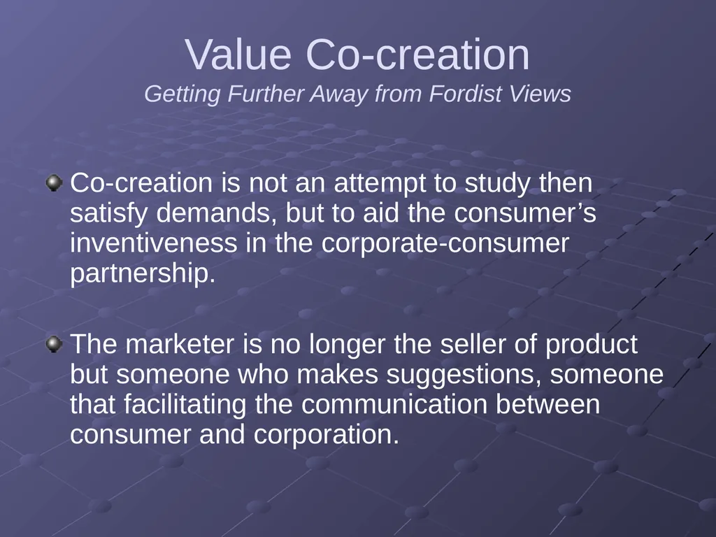 “Putting Consumers to Work: ‘Co-creation’ and New - slide 12 of 30