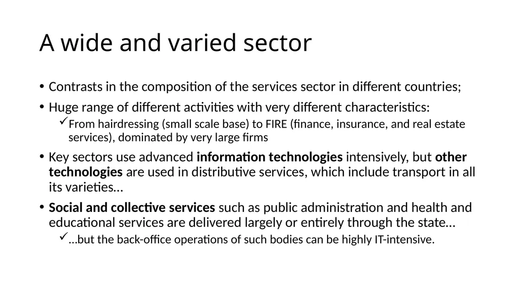 Innovation in services A topic of growing interest - slide 4 of 32