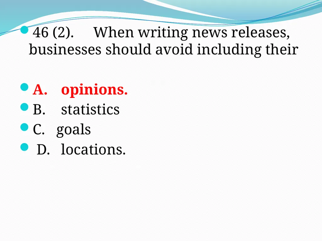 SEM I 4.01 – 4.02 – 4.03 Selling Advertising Space - slide 31 of 55