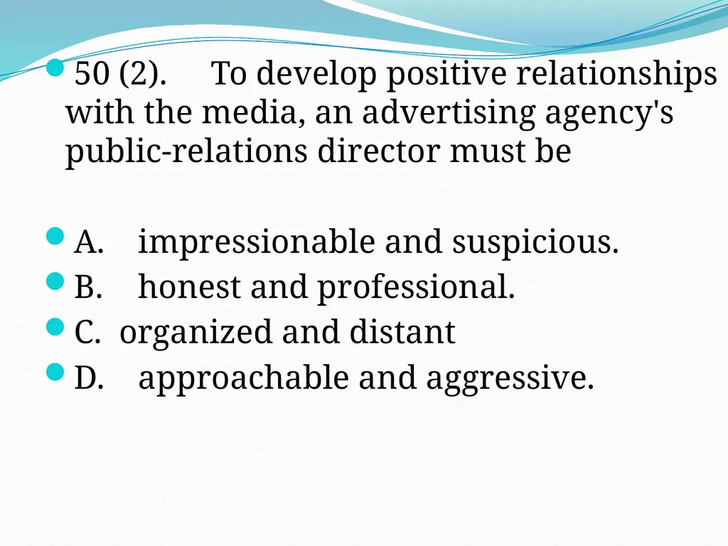 SEM I 4.01 – 4.02 – 4.03 Selling Advertising Space - slide 38 of 55
