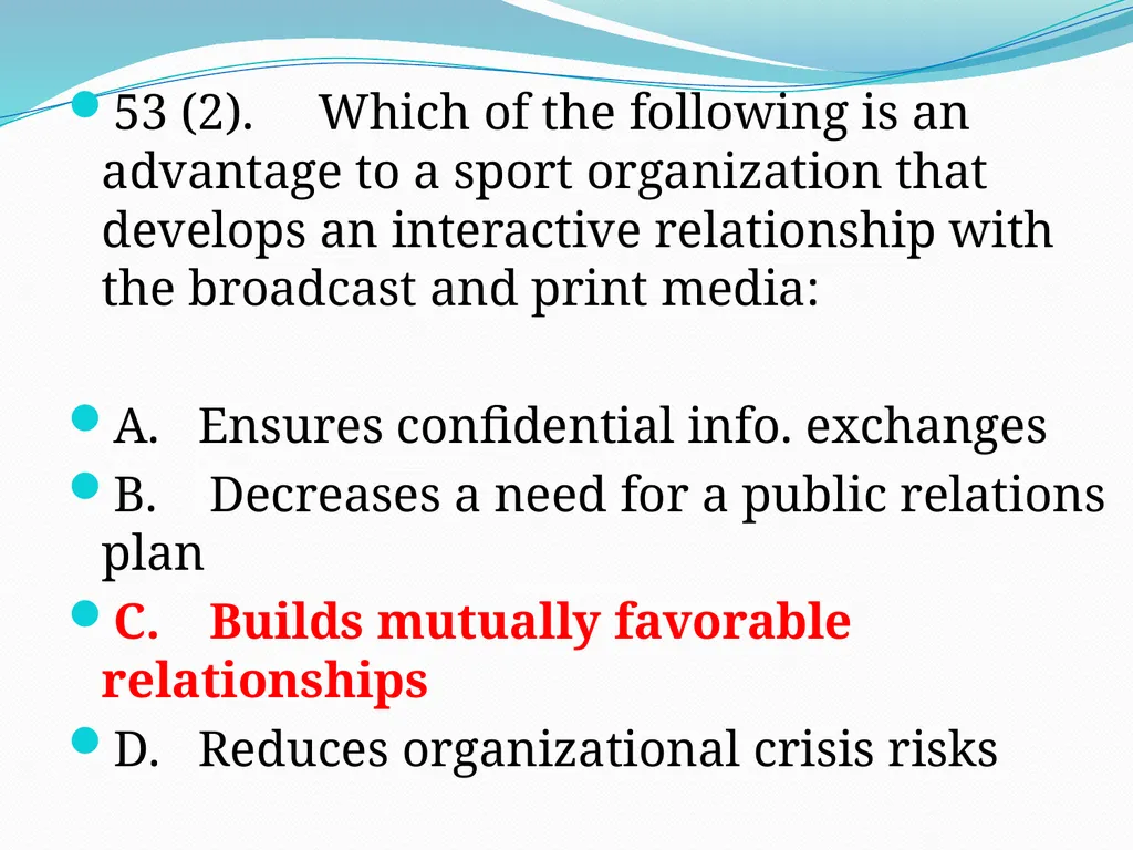 SEM I 4.01 – 4.02 – 4.03 Selling Advertising Space - slide 45 of 55