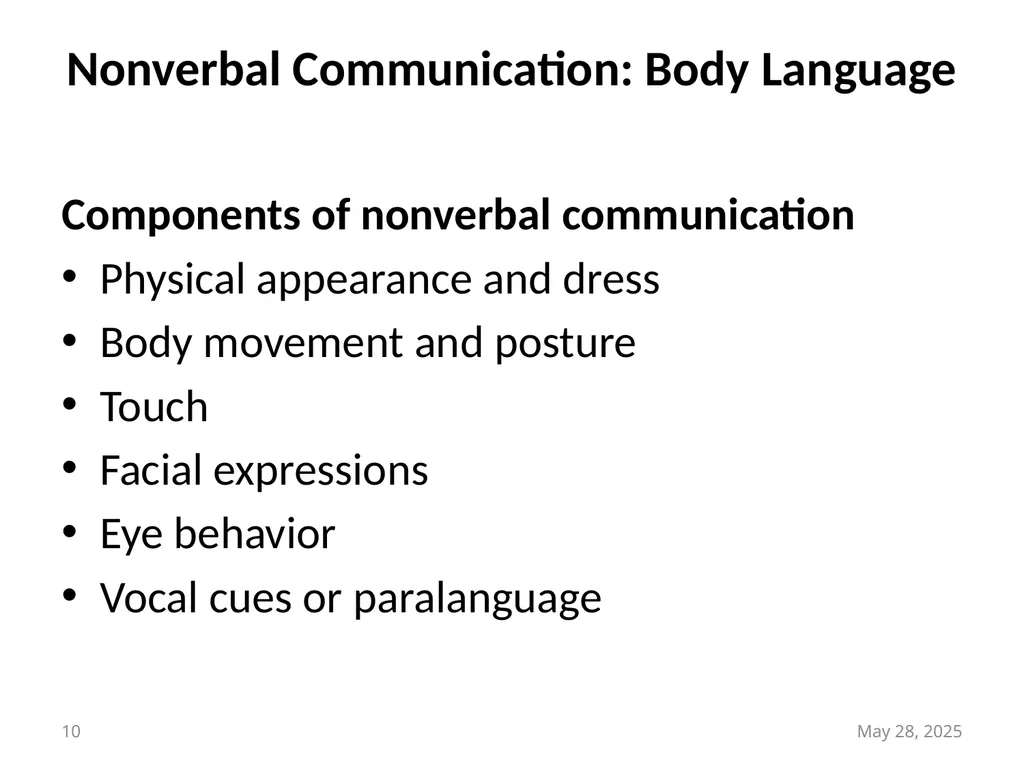 Therapeutic Communication in Psychiatric Nursing - slide 10 of 16