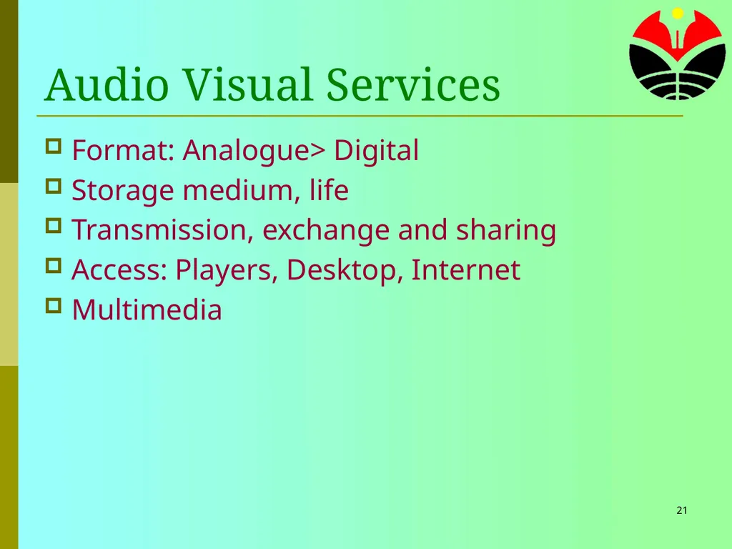 1 ICT for Library and Information Services Tim - slide 21 of 29