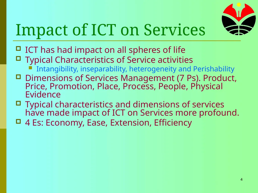 1 ICT for Library and Information Services Tim - slide 4 of 29