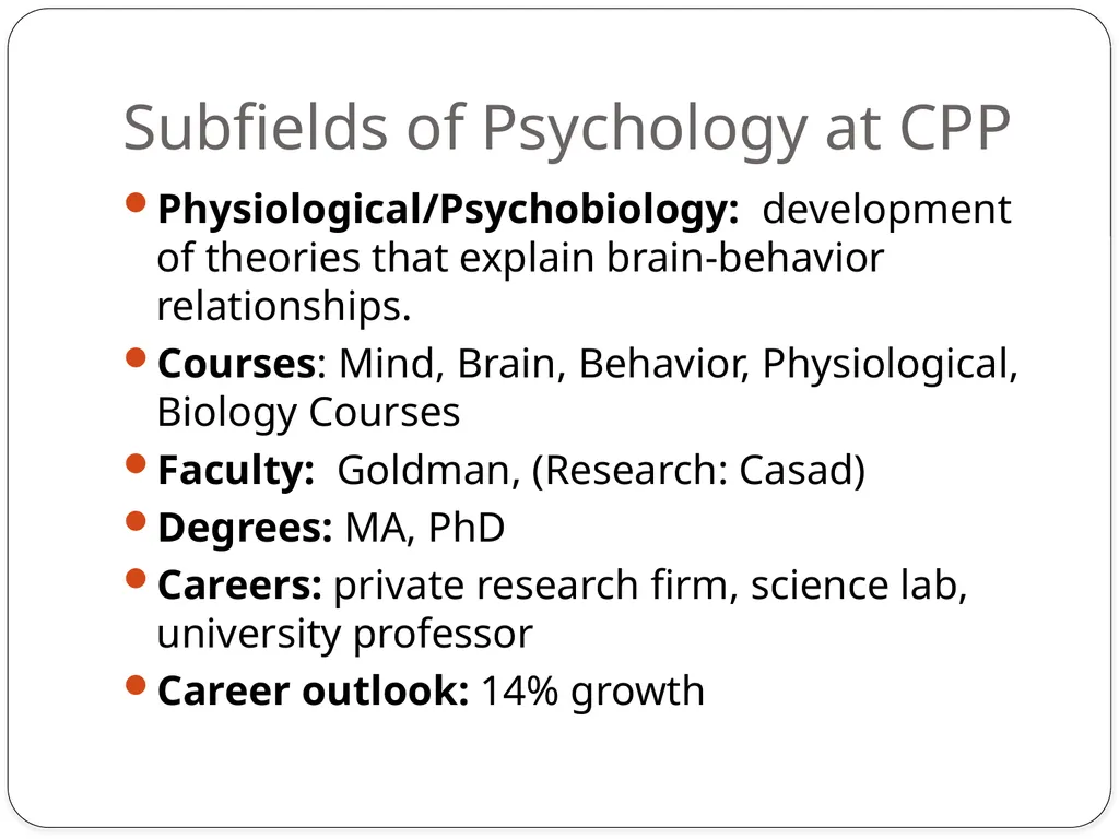 Bettina J. Casad, Ph.D. Associate Professor Psi - slide 11 of 21