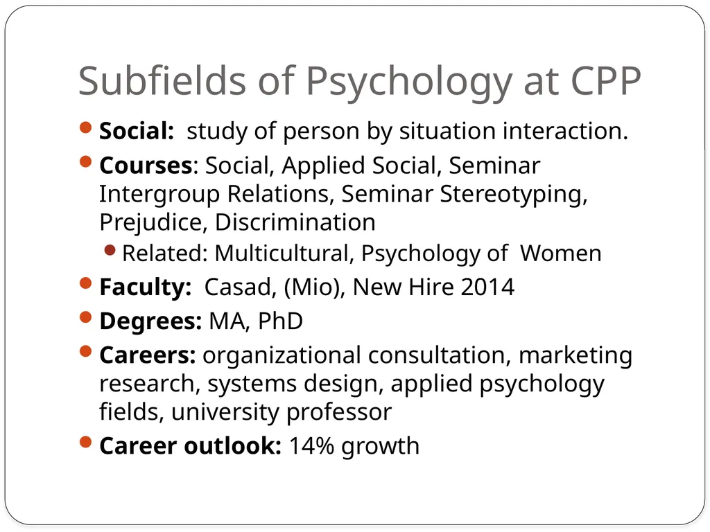 Bettina J. Casad, Ph.D. Associate Professor Psi - slide 12 of 21