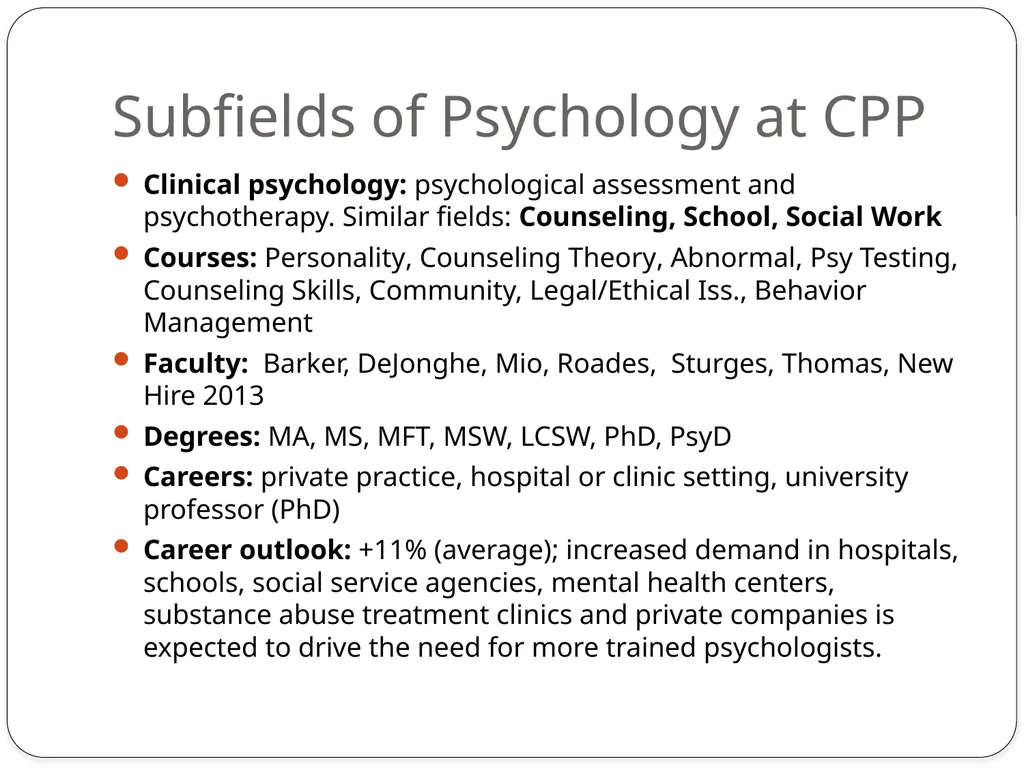 Bettina J. Casad, Ph.D. Associate Professor Psi - slide 3 of 21