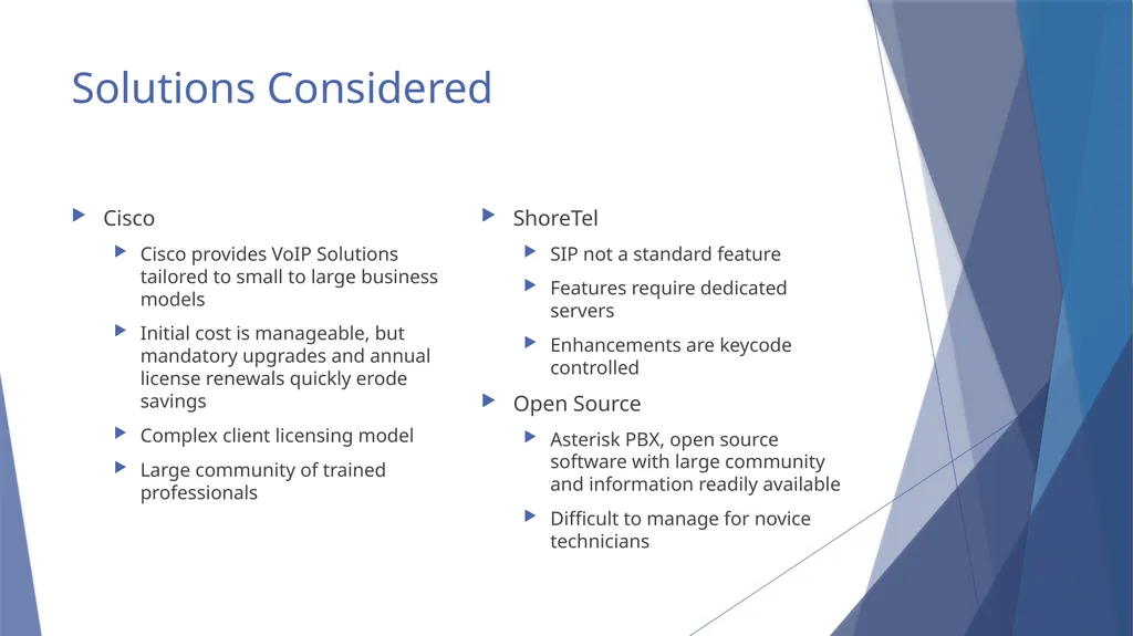 Voice and Infrastructure Modernization - slide 7 of 20