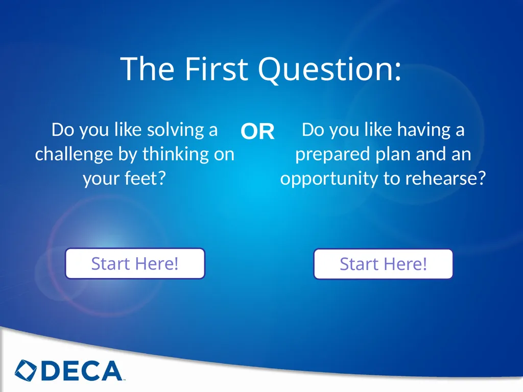 Choosing the Right Event Follow these steps to - slide 2 of 73
