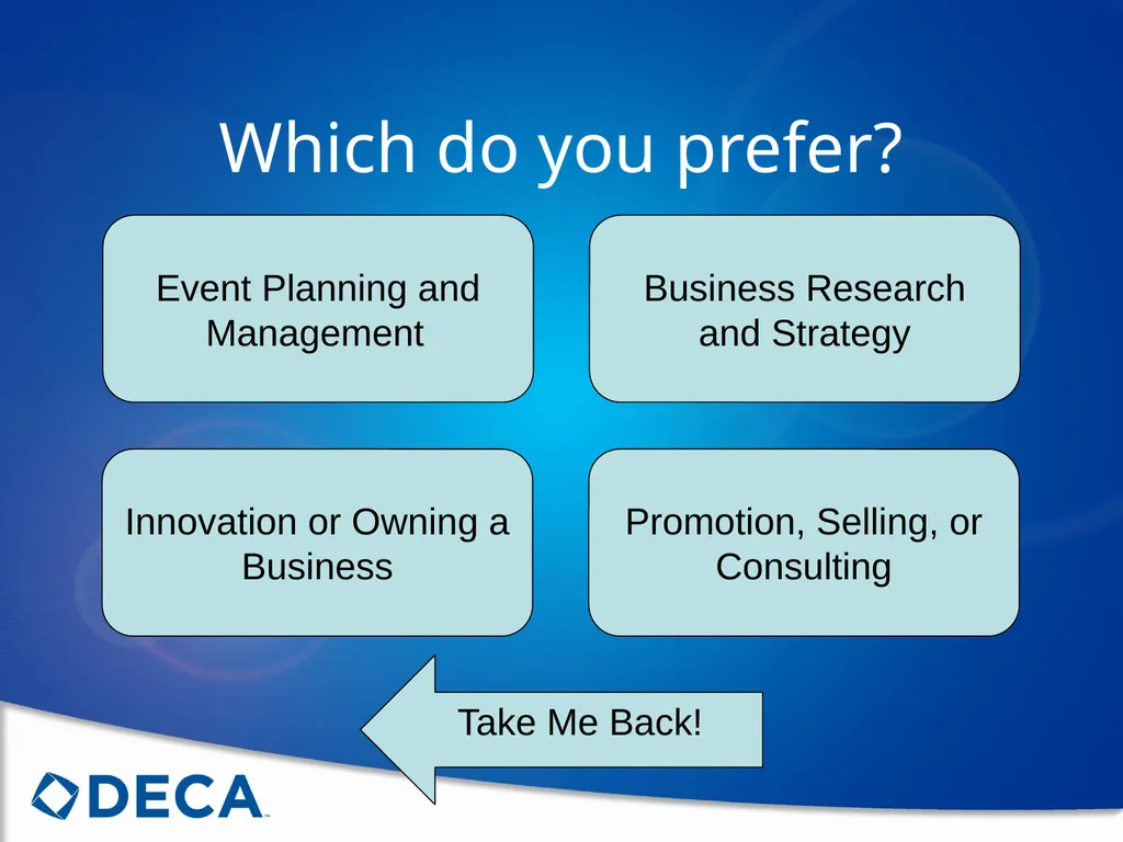 Choosing the Right Event Follow these steps to - slide 41 of 73