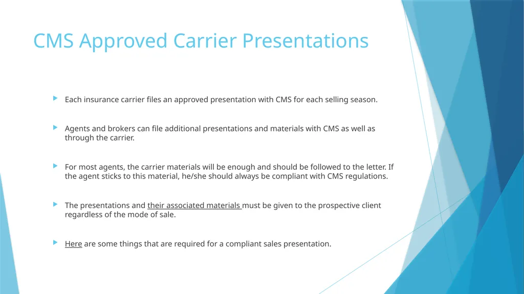 Unit 2 Medicare Marketing Guidelines Marketing - slide 8 of 46