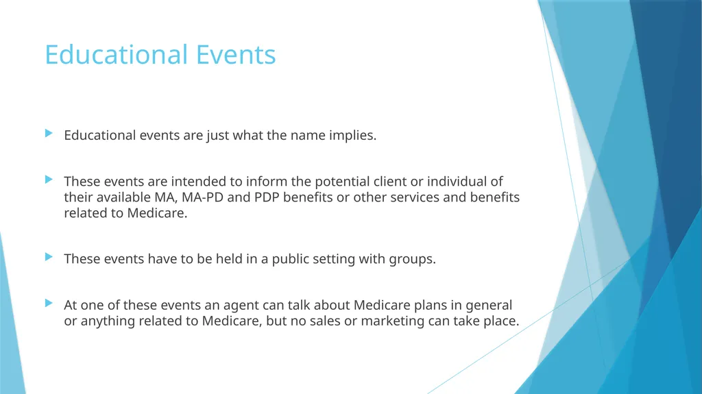 Unit 2 Medicare Marketing Guidelines Marketing - slide 18 of 46