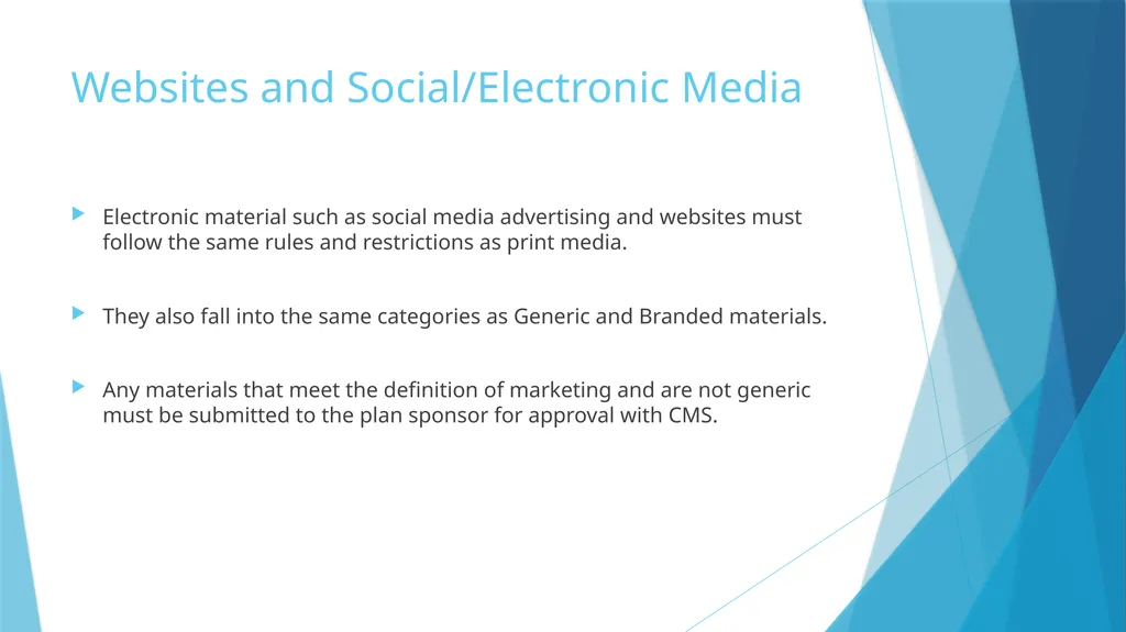 Unit 2 Medicare Marketing Guidelines Marketing - slide 29 of 46