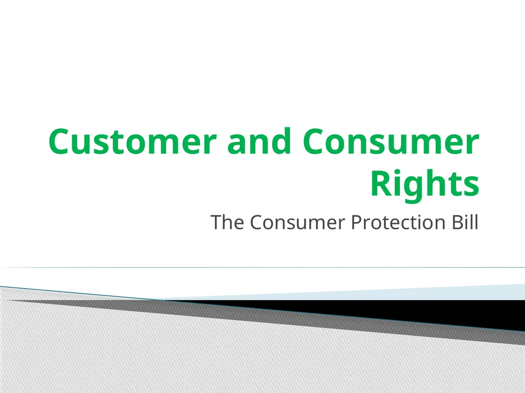 Customer and Consumer Rights: The Zimbabwean - slide 7 of 14