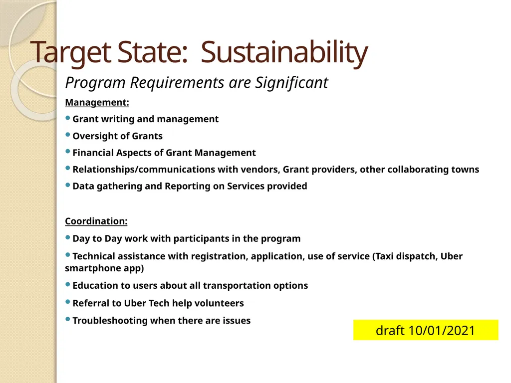 GoSudbury! Transportation Update to Select Board, - slide 21 of 26