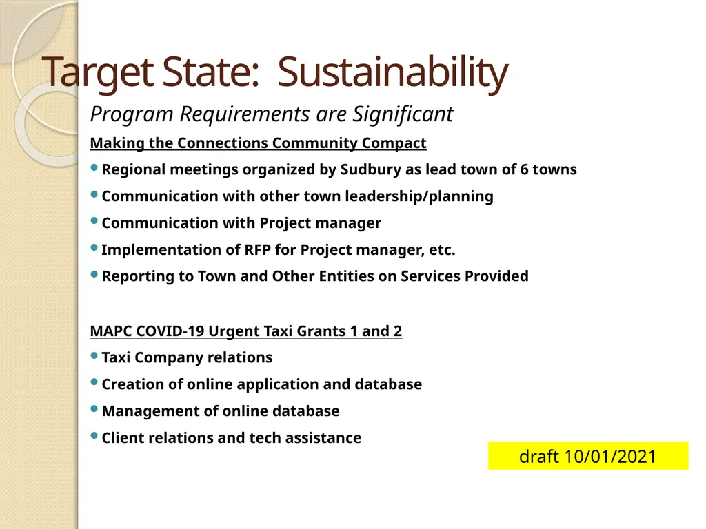 GoSudbury! Transportation Update to Select Board, - slide 22 of 26