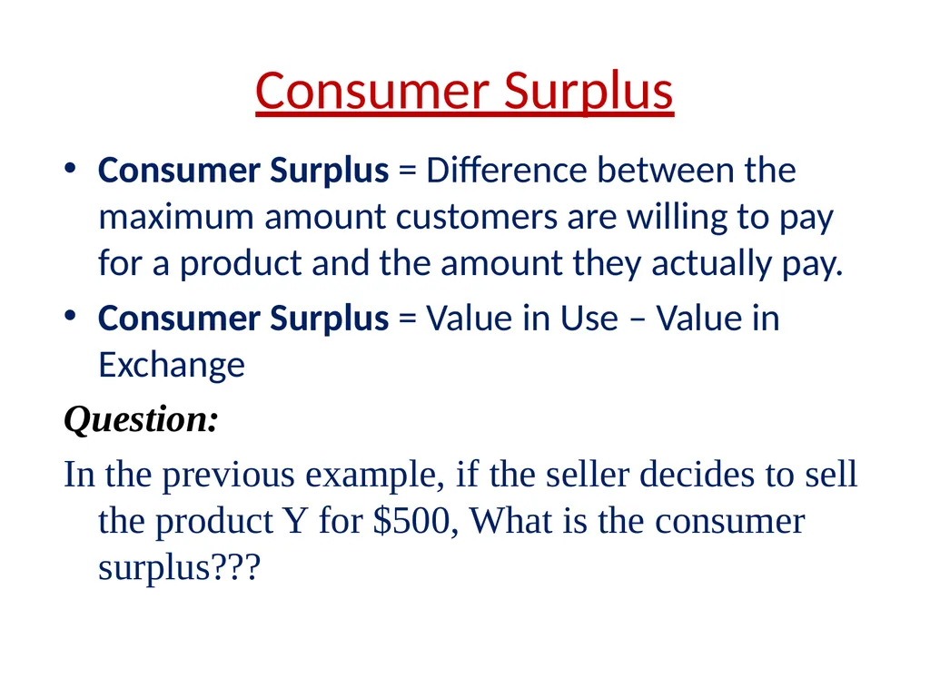 Chapter 1 Boundaries of a Good Price Using - slide 21 of 24