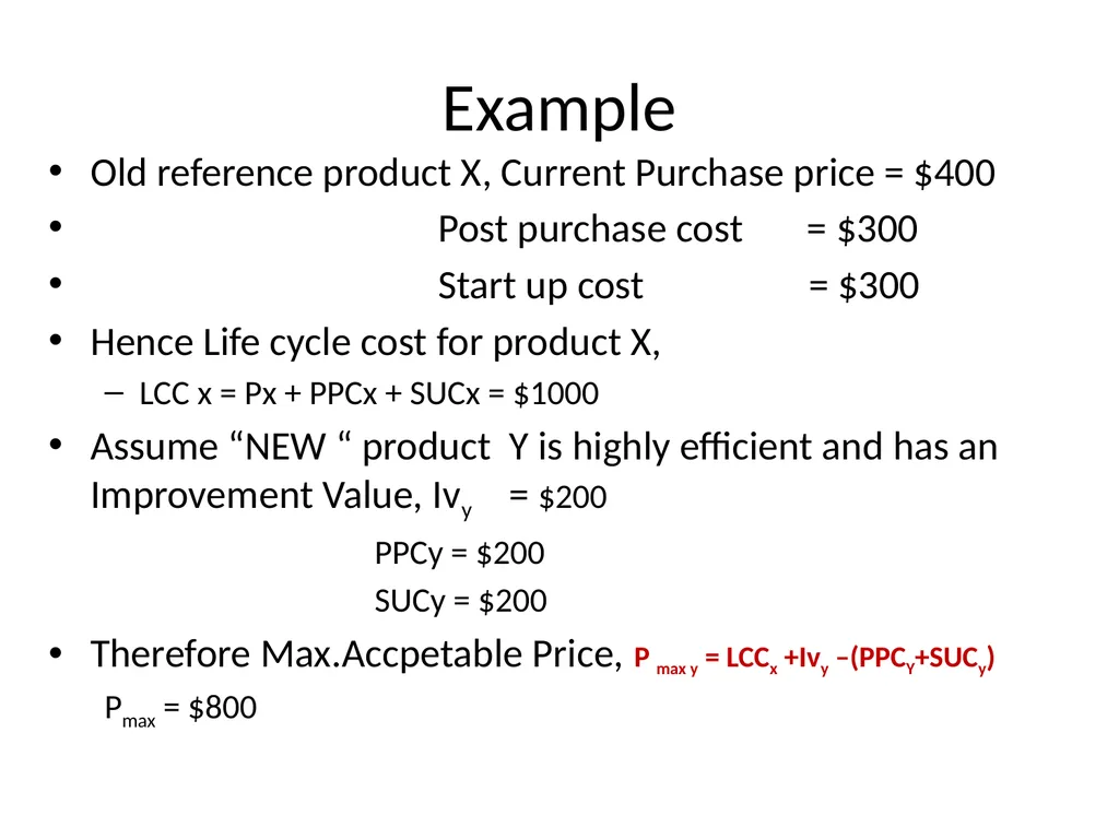 Chapter 1 Boundaries of a Good Price Using - slide 20 of 24
