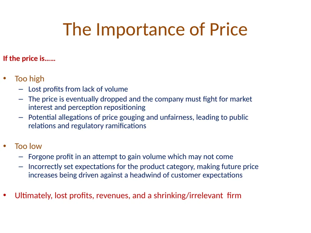 Chapter 1 Boundaries of a Good Price Using - slide 3 of 24