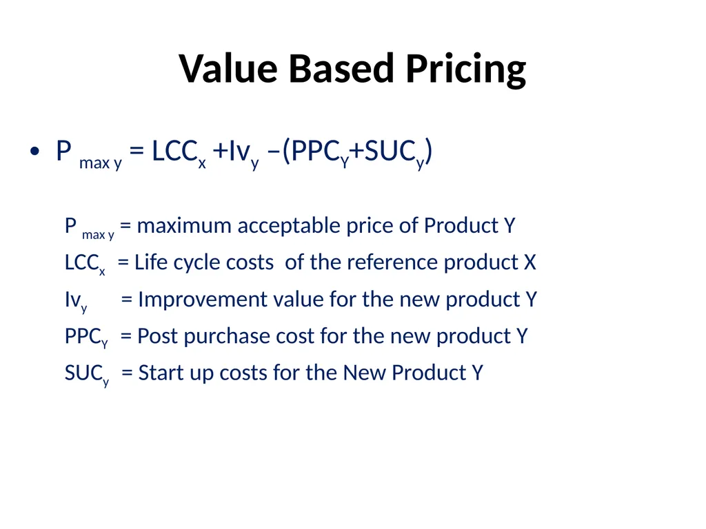 Chapter 1 Boundaries of a Good Price Using - slide 19 of 24