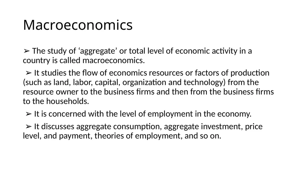 Micro Economics Sarika Singh FMS MLSU Udaipur What - slide 7 of 32