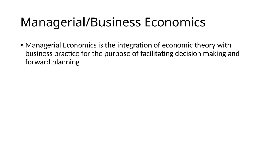 Micro Economics Sarika Singh FMS MLSU Udaipur What - slide 8 of 32