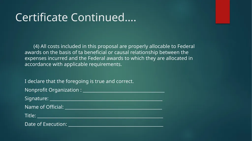 Identifying and Classifying Costs for Indirect - slide 27 of 29