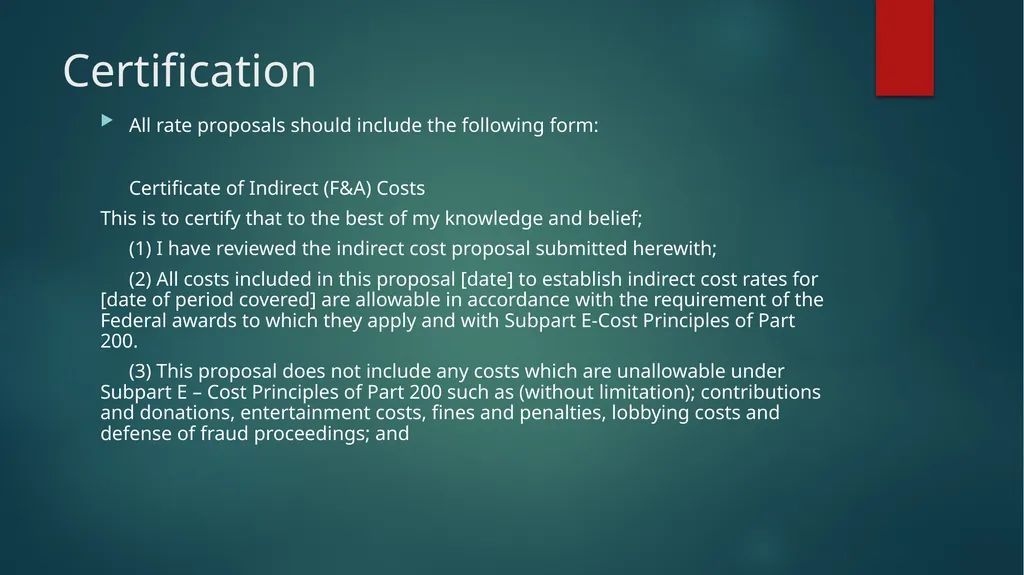 Identifying and Classifying Costs for Indirect - slide 26 of 29