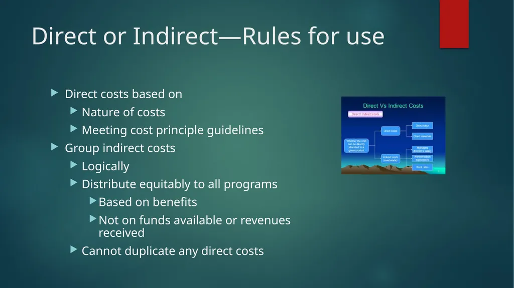 Identifying and Classifying Costs for Indirect - slide 17 of 29