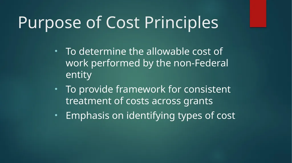 Identifying and Classifying Costs for Indirect - slide 4 of 29