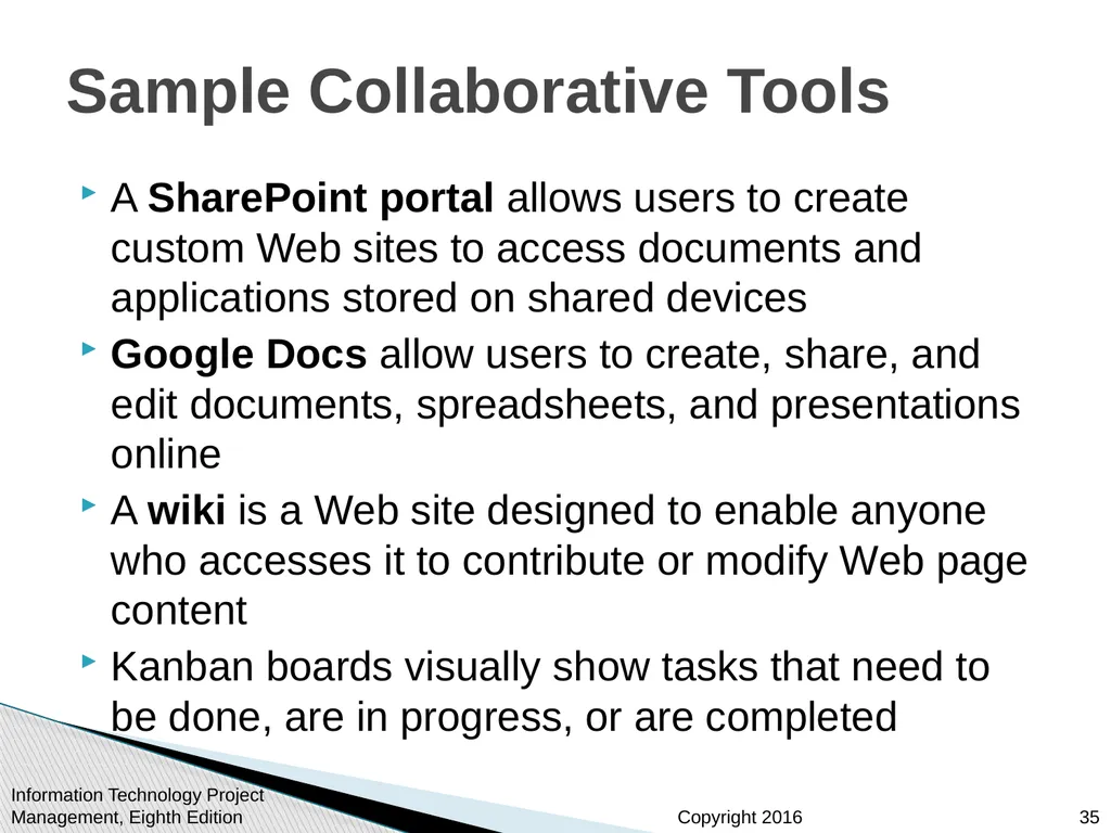 Chapter 10: Project Communications Management - slide 35 of 46